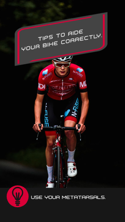 Instagram Story Generator With Bike Shop Promotions 5141c