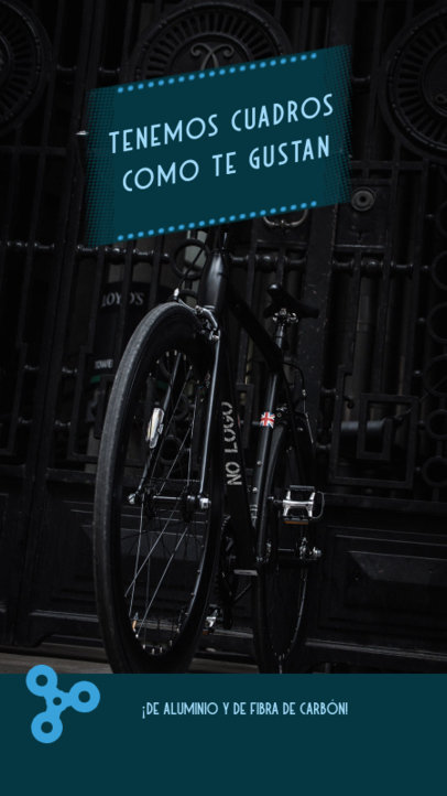 Instagram Story Creator to Promote a Bike Shop Business 5141d