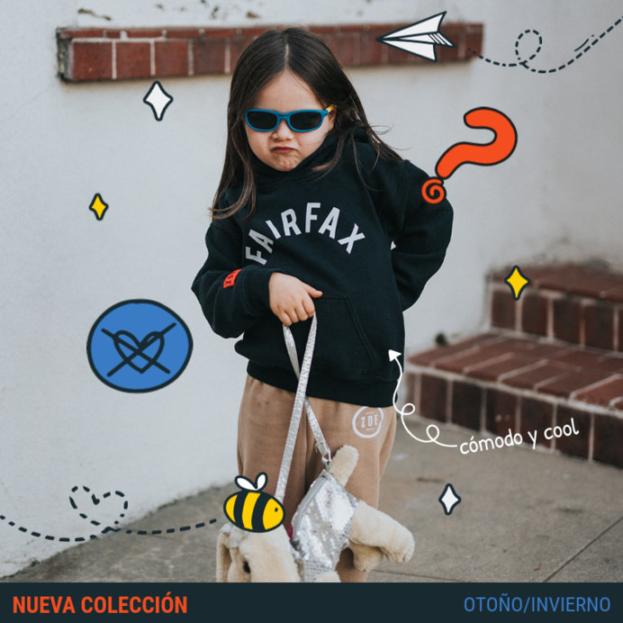 Instagram Post Generator for Children's Clothing Featuring Fun Scribbles 
