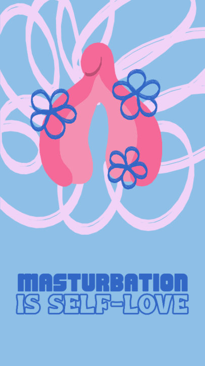 Instagram Story Maker for Featuring an Empowerment Message About Self Love 4824g