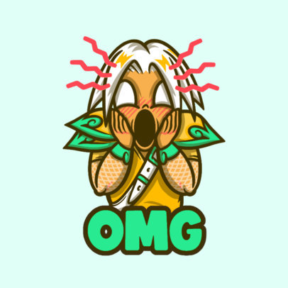 Emote Generator Featuring a Surprised Character Inspired by Lost Ark