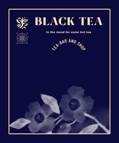 Tea House-Themed Tote Bag Design Generator Featuring a Quote