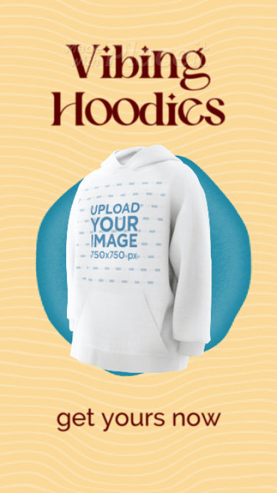 Spinning Hoodie Video to Promote a New Apparel Collection