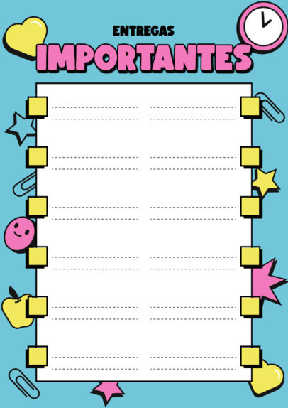 Flyer Generator for Important Assignments With School Graphics 4839e