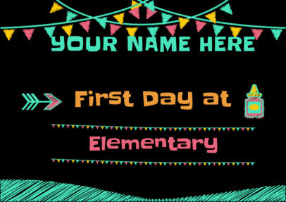 Certificate Creator for Elementary Students First Day 5293f