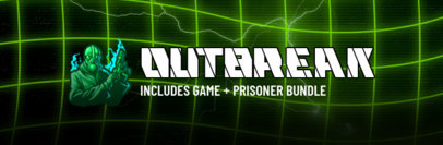 Steam Capsule Template with a Shooter Character Graphic 3895d