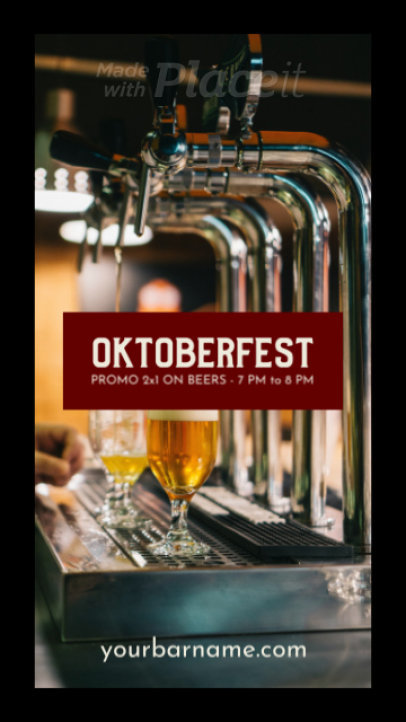Instagram Story Video Template for an Oktoberfest Promo
