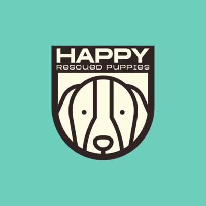 Online Logo Generator for a Rescued Puppies Shelter
