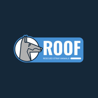 Online Logo Maker for a Shelter for Rescued and Stray Animals