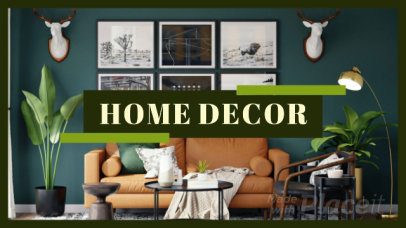Intro Video Maker Featuring Home Decor Tips and Tricks