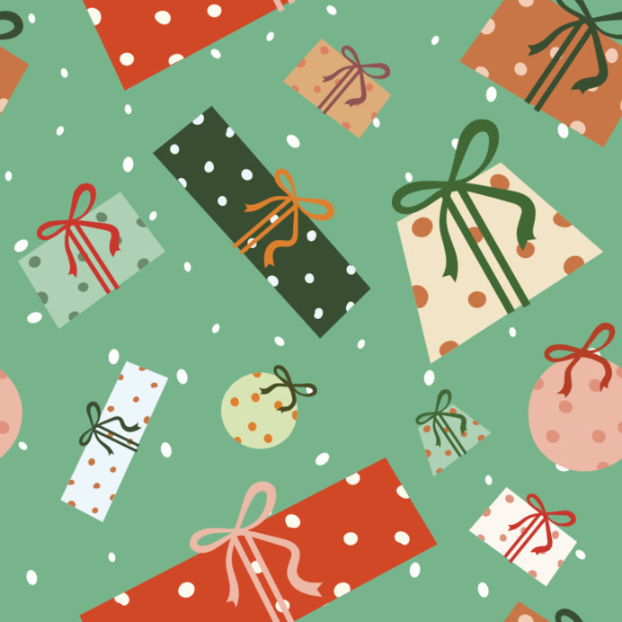 Placeit - Wrapping Paper Print Pattern Design Creator With Cute Christmas Presents christmas-wrapping-paper-images-free-download-on-freepik