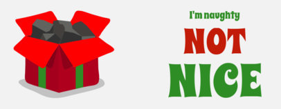 December-Themed Mug Design Generator With a Christmas Present for Bad Boys and Girls 4891a