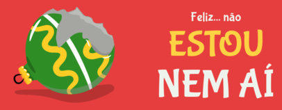 Mug Design Generator With an Anti-Christmas Quote Featuring a Festive Sphere 4891e