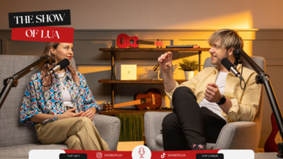 Twitch Overlay Generator for an Interview Live Show 5544B-el1