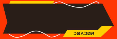 Twitch Alert Box Generator Featuring a Futuristic Graphic