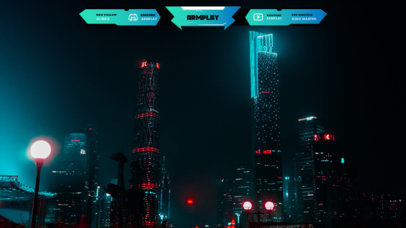 Twitch Overlay Generator with a Modern Design