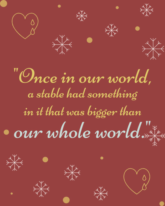 Placeit - Holiday Instagram Post Template With a Hopeful Message