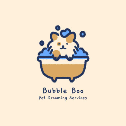 Doodle Logo Maker for Pet Grooming Services