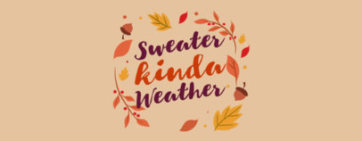 Fall-Themed Mug Design Maker Featuring a Quote 4923