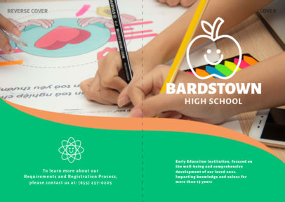 Brochure Design Generator for a High School Academy Program 5292a