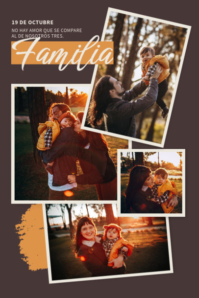 Art Print Design Creator Featuring Sweet Family Pictures