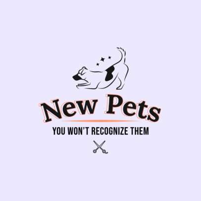 Pet-Themed Logo Creator for a Dog Grooming Brand