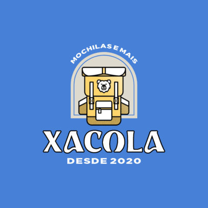 Logo Generator for a School Backpacks Dropshipping Store