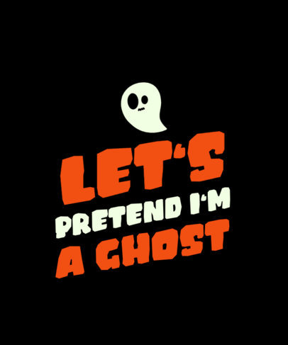 Spooky T-Shirt Design Maker With a Fun Halloween Costume Fail
