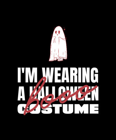 Funny T-Shirt Design Creator With a Fail Halloween Costume Theme