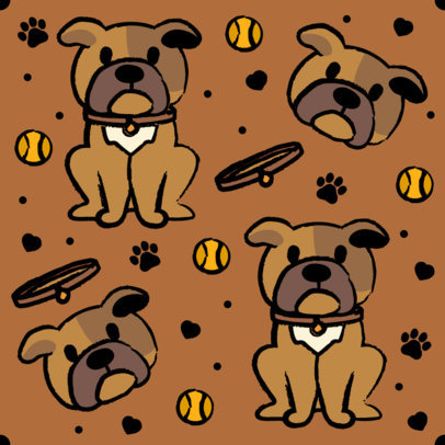 Print Pattern Creator Featuring Boxer Dog Graphics 4951g