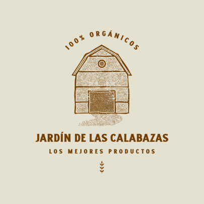 Logo Maker for an Organic Products Farm