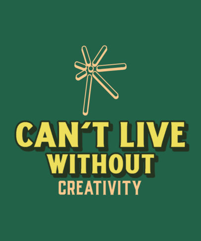 T-Shirt Design Generator for Kwanzaa Featuring a Sparkle Graphic