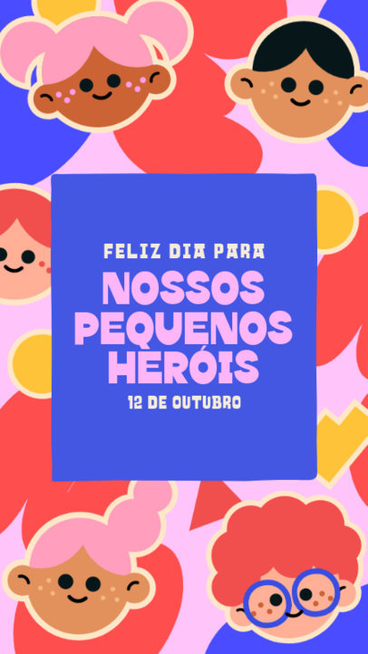 Holiday Instagram Story Generator for Dia Das Crianças