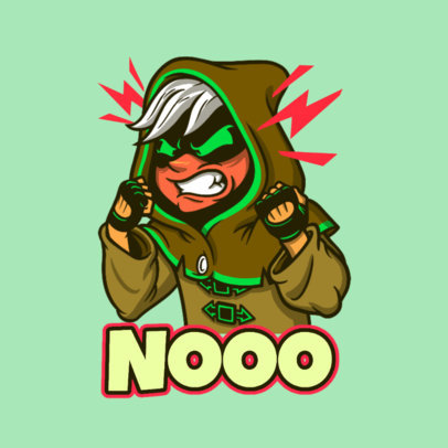 Emote Template Featuring an Angry Character Inspired by the Elden Ring 5386c