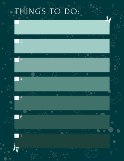 Daily Planner Design Generator With a To-Do List