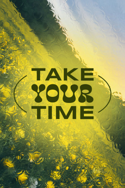 Poster Design Generator With a Nature-Themed Photo