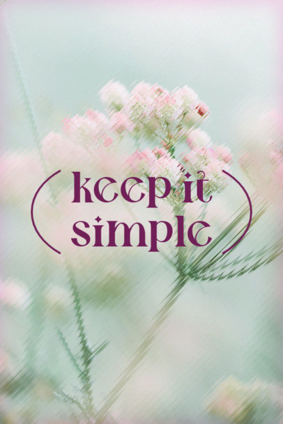 Motivational Poster Design Generator Featuring a Quote and a Nature Photo