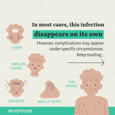 Instagram Post Maker Featuring an Illustrated Guide to Detect Monkeypox 4821g 4981
