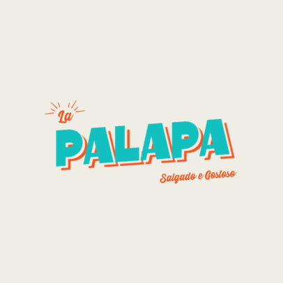 Typography Logo Generator for a Seafood Restaurant