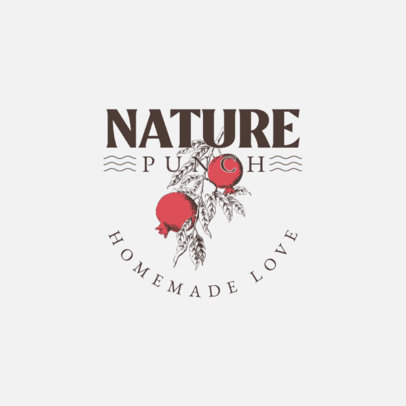 Logo Creator for Natural Handmade Food Products
