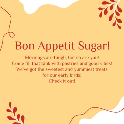 Promo-Themed Instagram Post Creator for a Coffee Shop