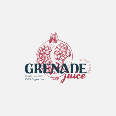 Logo Generator for a Homemade Organic Grenade Jam