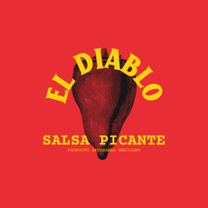 Logo Creator for an Artisanal Hot Sauce Brand