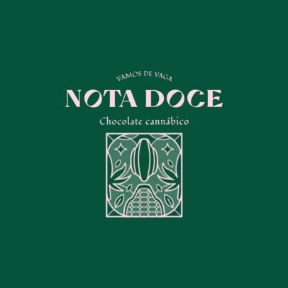 Online Logo Creator for a Cannabis-Infused Chocolate Brand