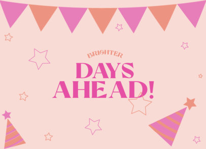 Sweet Greeting Card Creator Featuring a Message for New Year's Day