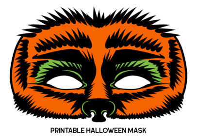 Printable Halloween Mask Design Maker 5035