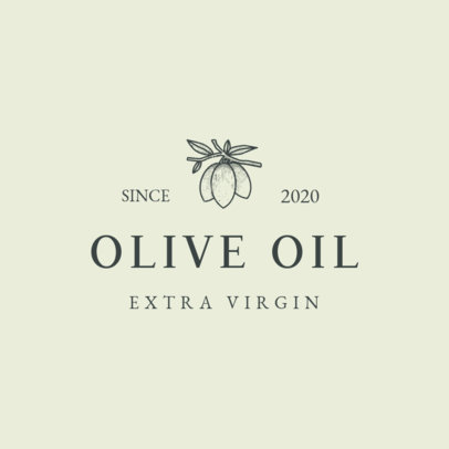 Organic Products Logo Generator for an Olive Oil Brand