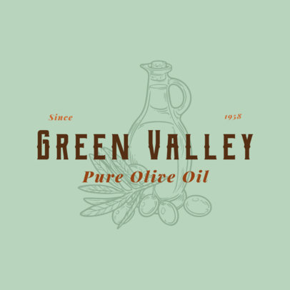 Gourmet Logo Creator for an Olive Oil Brand