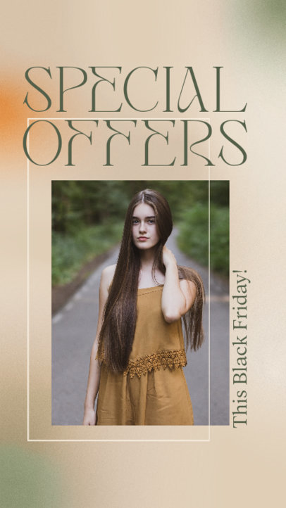 Instagram Story Maker for Black Friday Special Offers