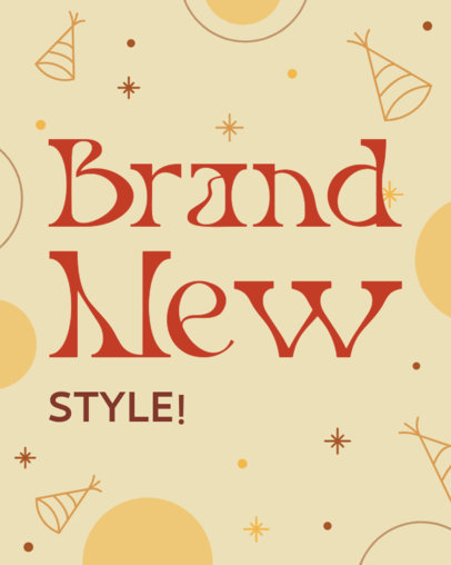 Quote Instagram Post Generator Featuring a New Year Theme